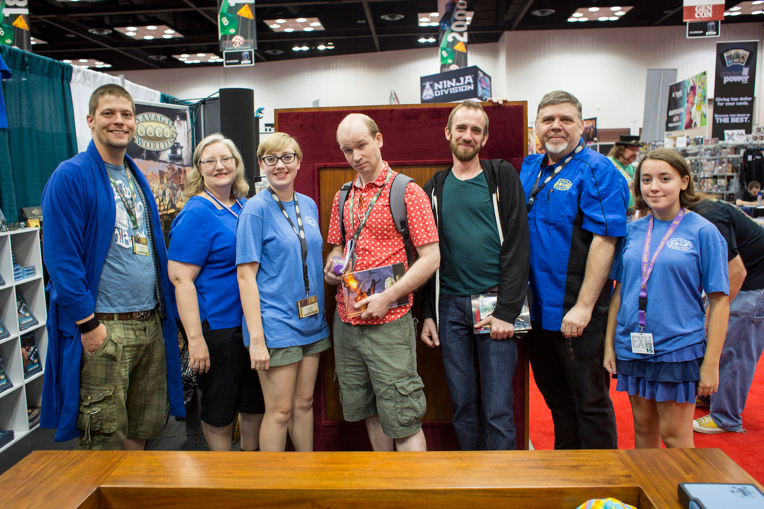 The Carolina Game Tables Team at Gen Con - Carolina Game Tables