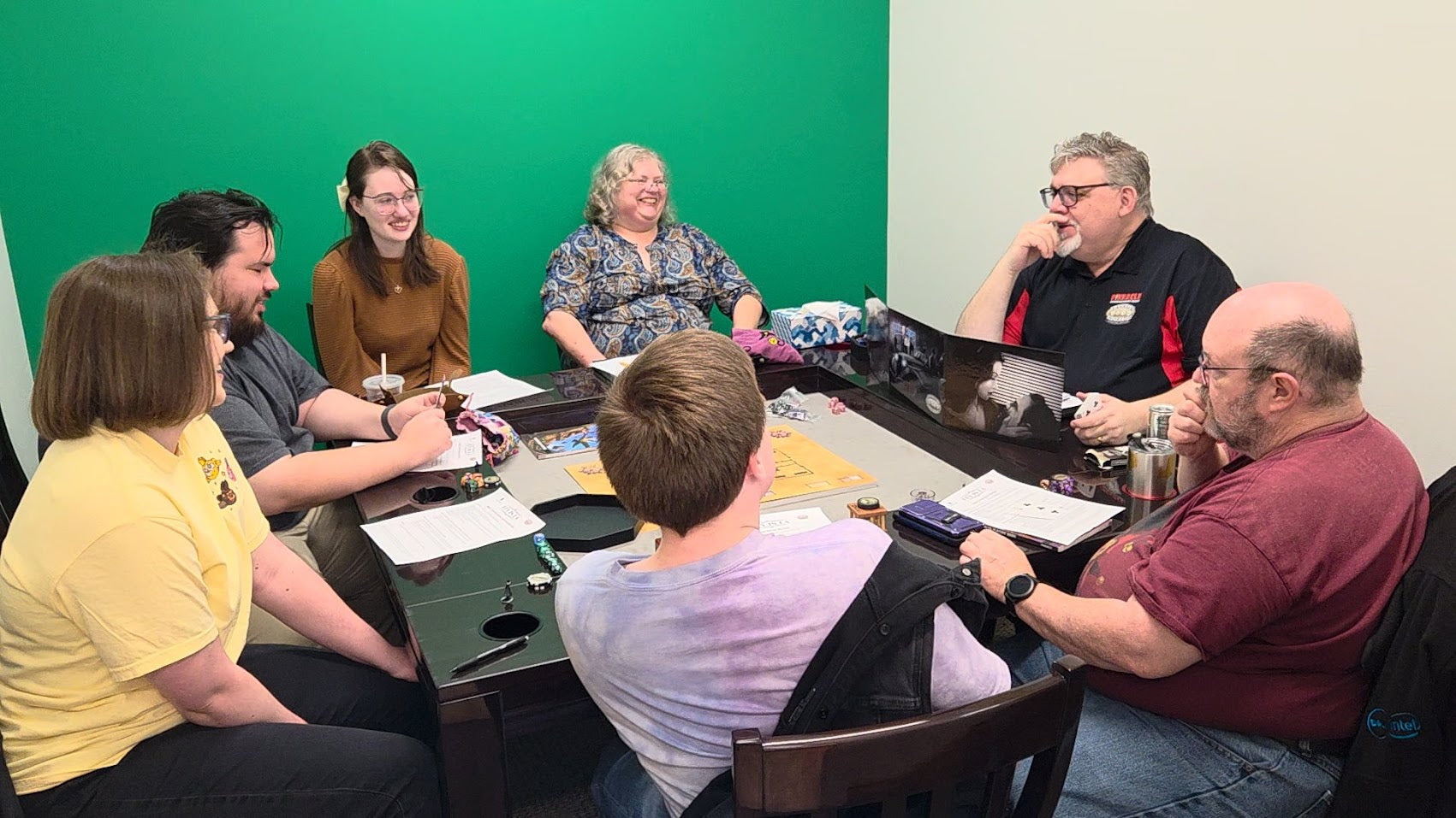 Playing Games at a Gaming Tables - Carolina Game Tables