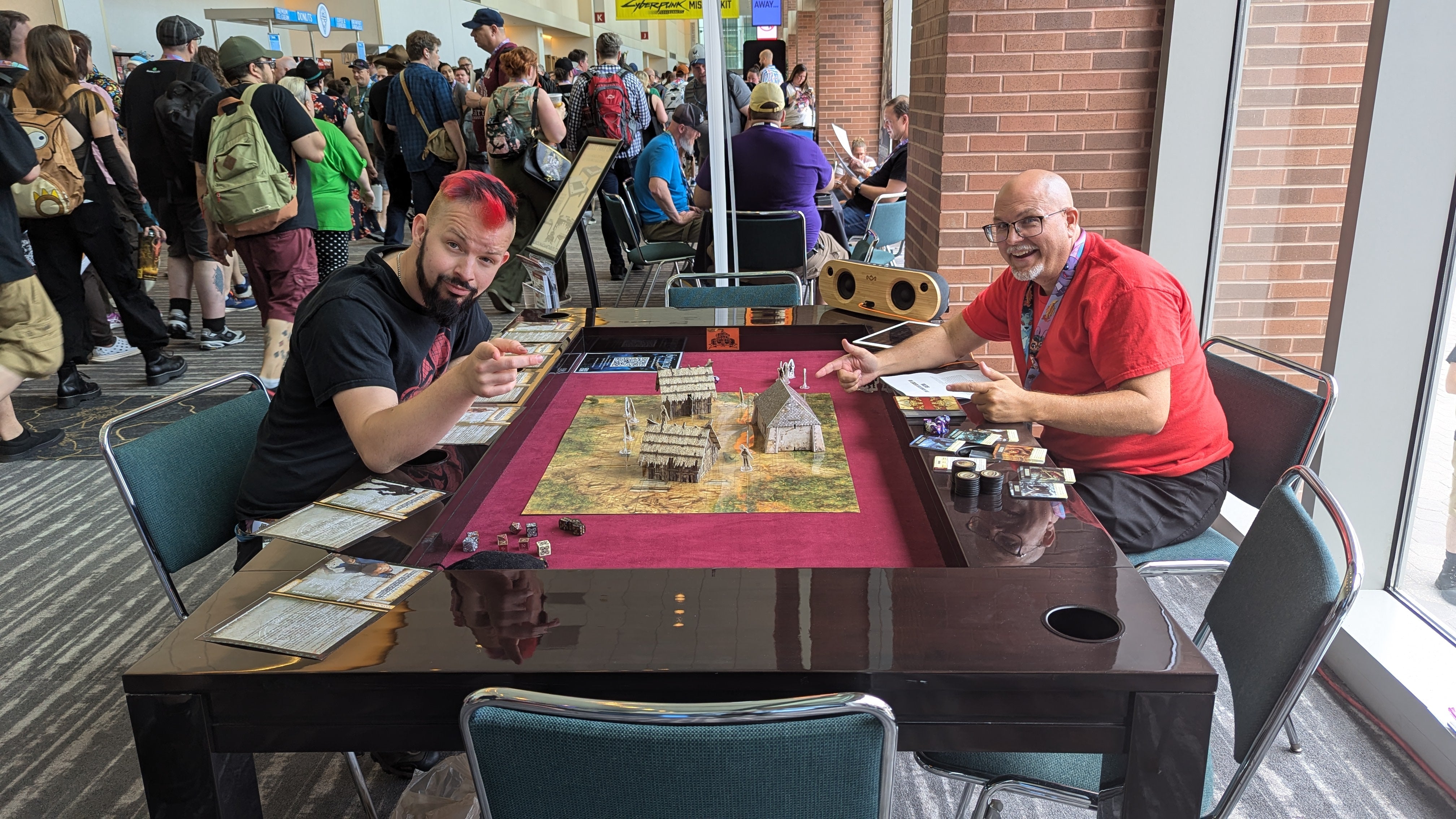 Gaming at Gen Con Dining Table - Carolina Game Tables