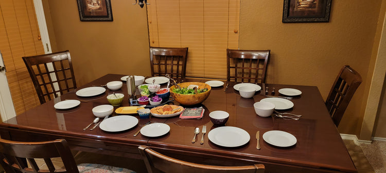 Sumpter Table Settings - Carolina Game Tables